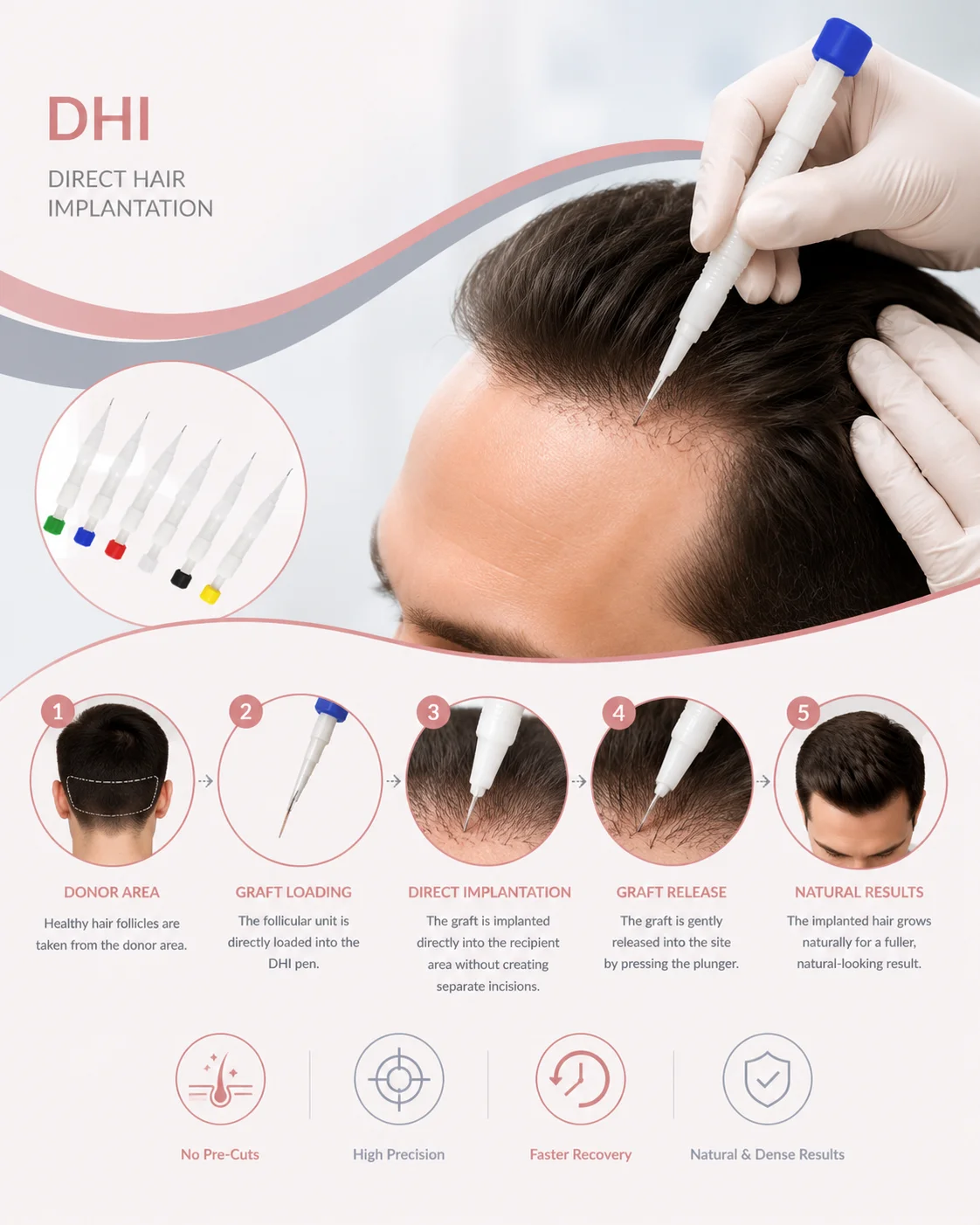 DHI Hair Transplant Technique