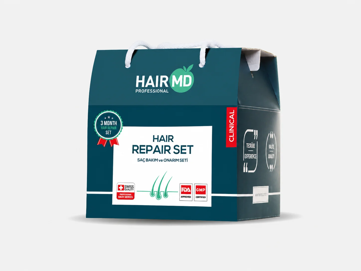 HairMD Clinical 3-Month Repair Set